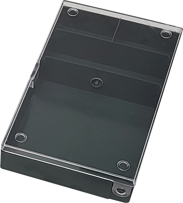 Hüfner Dübel Sortimentskasten (L x B x H) 164 x 31 x 101 mm Anzahl Fächer: 4 feste Unterteilung 1 St.