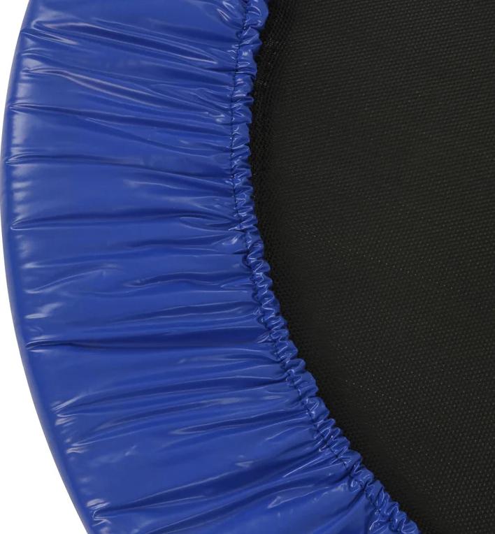 Physionics Fitness Trampolin 114 cm - Rutschfeste Gummifüße, Stabile Stahlkonstruktion, Weiche Rahmenabdeckung, Ideal für kleine Wohnungen, Indoor & Outdoor geeignet