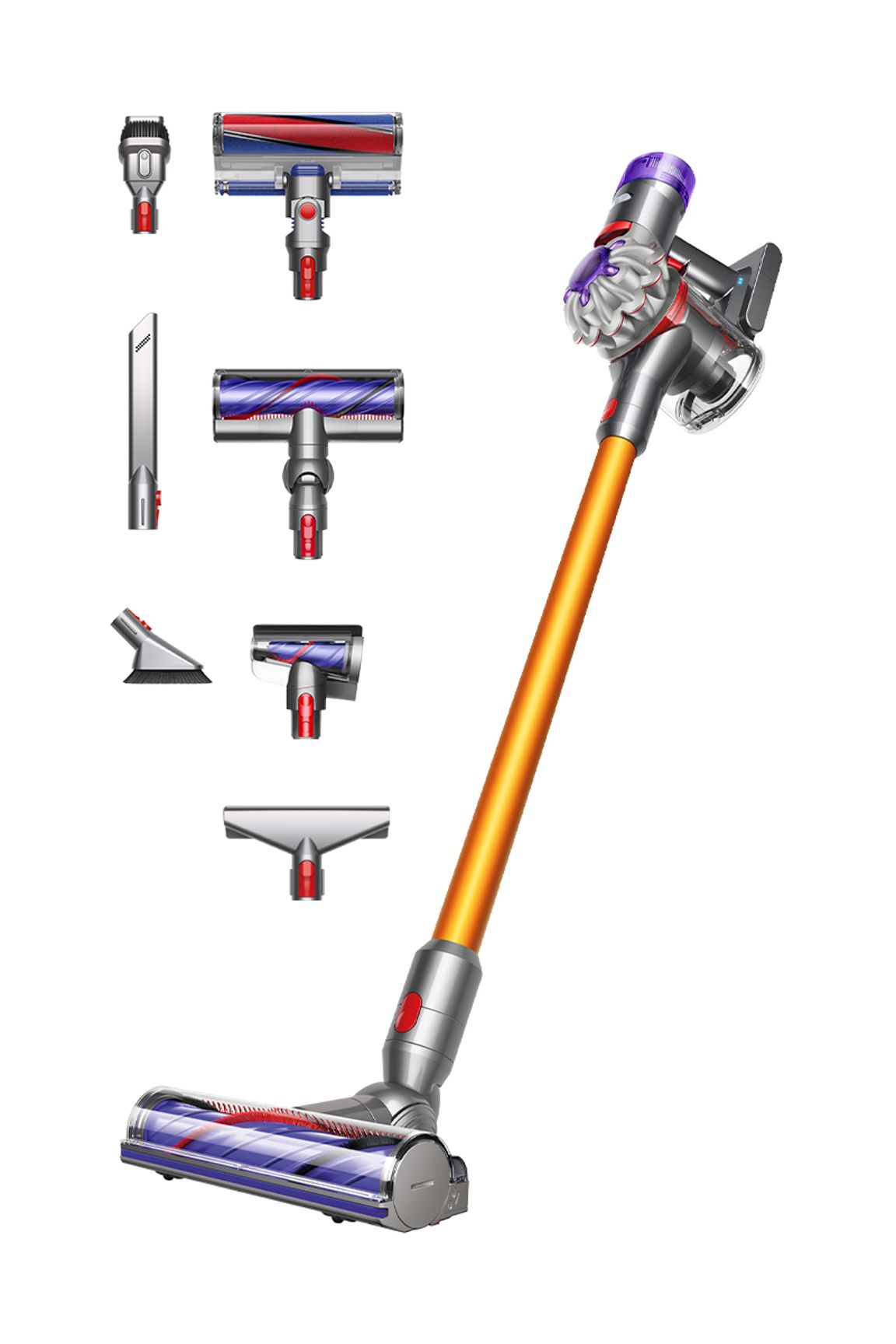 Dyson V8 Absolute kabellose Staubsauger 115AW 7 Aufsätze