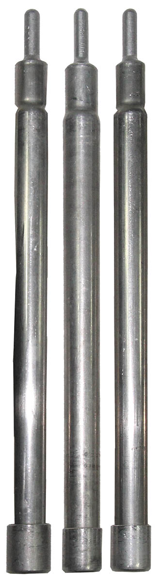 Österr. BH Zeltgestänge, Alu, 3 teilig, gebr.