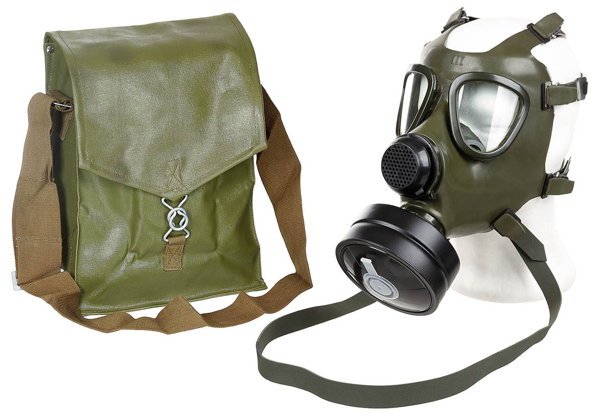 Rumän. Schutzmaske M74,  Filter, neuw. (EXP.BESCHRÄNK.)