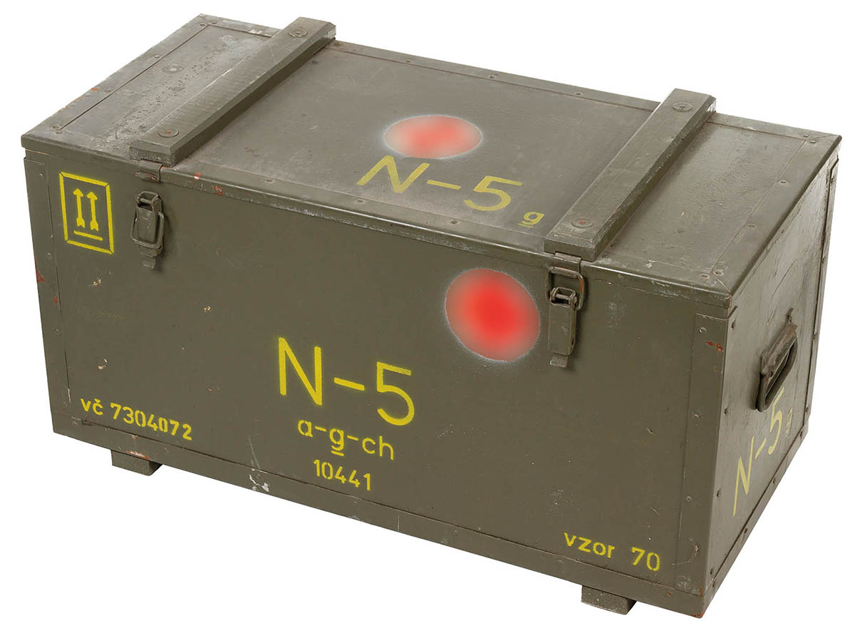 CZ Holzkiste, gebr., Versand nur per Spedition!