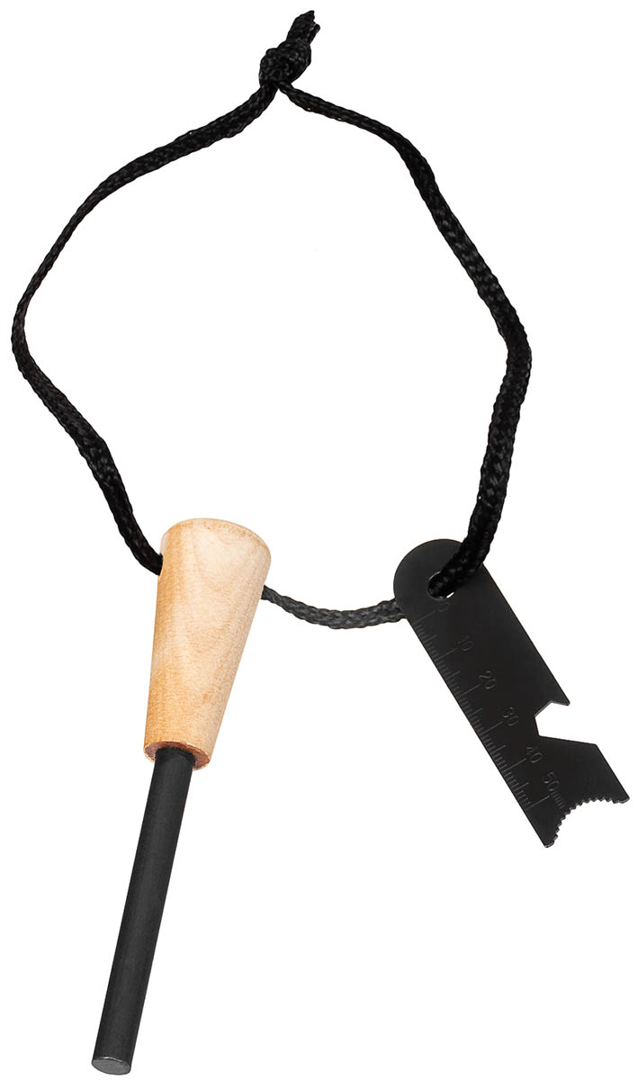Feuerstarter, Zündstein, Essential, Holzgriff