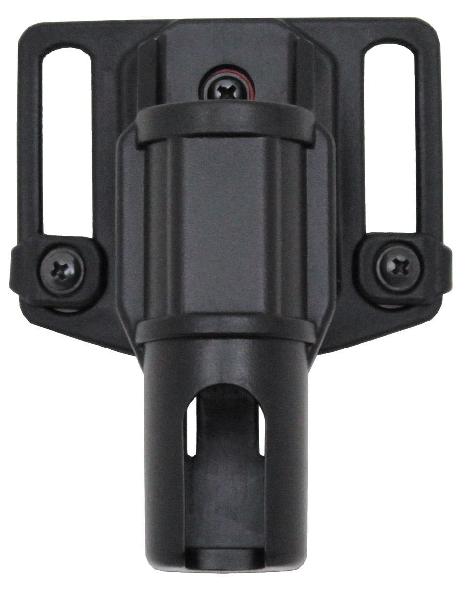 Schlagstockhalter, 9,5 cm, drehbar, schwarz