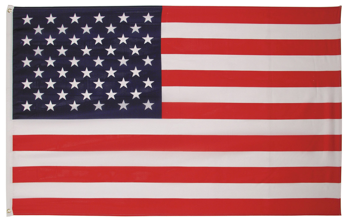 Fahne, USA, Polyester, 90 x 150 cm