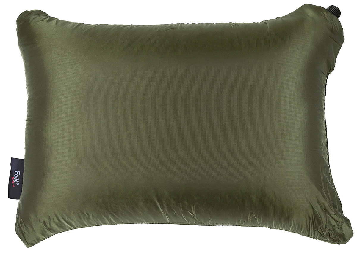 Reisekissen, aufblasbar, oliv