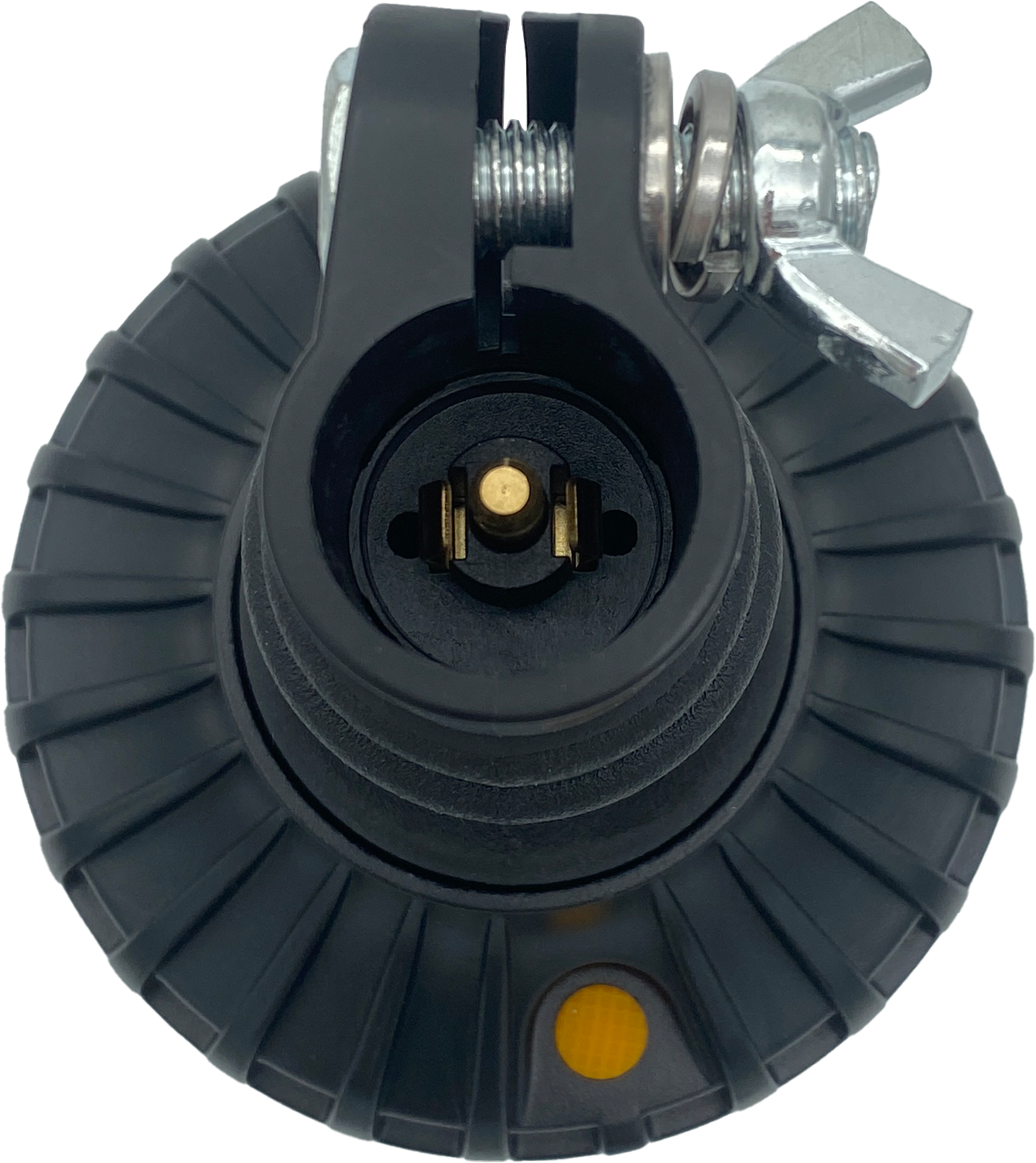 LED Rundumkennleuchte flexibel 12/24V, smoked/Grauglas