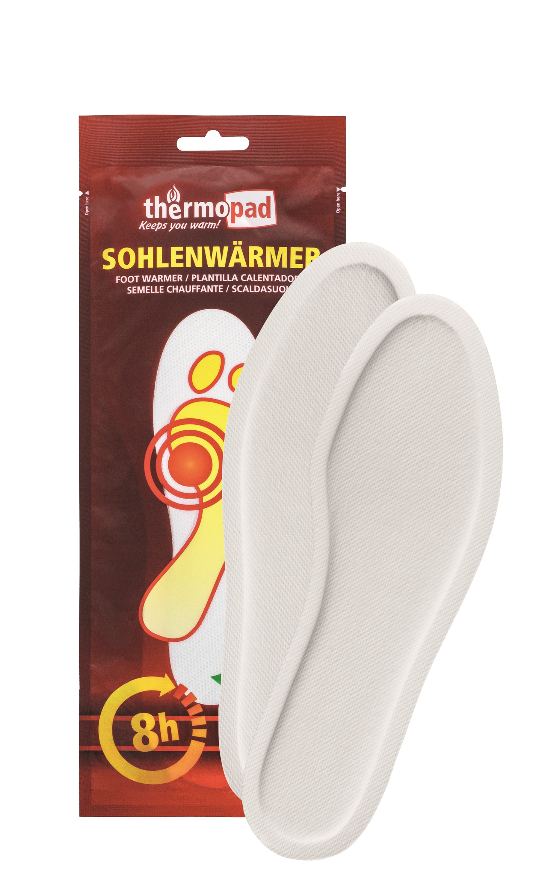 Sohlenwärmer Thermopad Größe XXL (44-46), Paar
