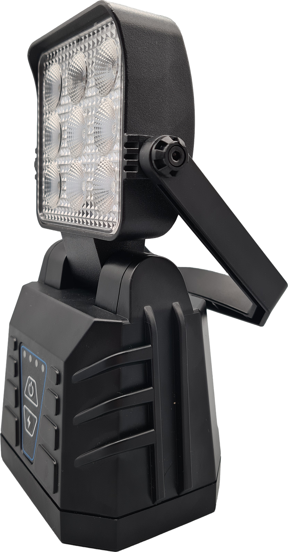 Mobiler LED-Arbeitsscheinwerfer 15 W mit Akku, Magnetfuß & USB-C