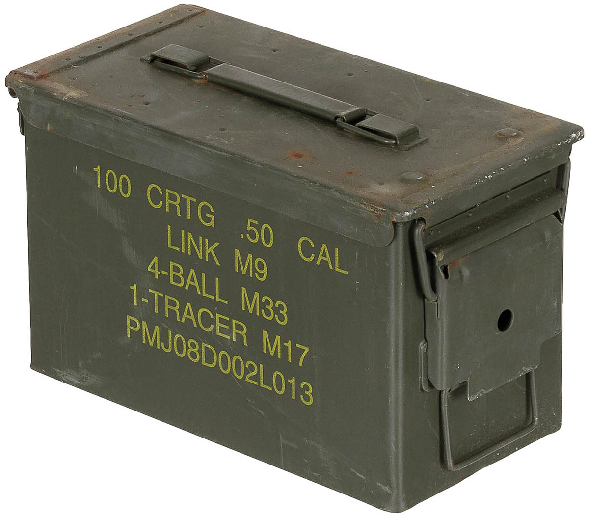 Munitionskiste, Gr.2, M2A1, Cal.50/5.56, gebr.