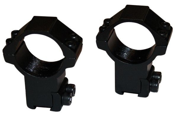 Montage zweiteilig, für 30 mm Tubus, passend für 11mm Prismaschiene.