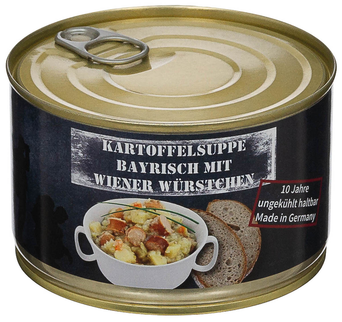 Kartoffelsuppe m.Wiener Würst. Vollkonserve, 400 g, 7% Mwst.