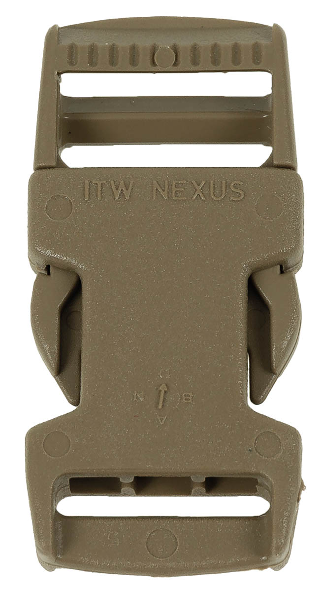 Brit. Steckschnalle, "NEXUS",  20 mm, 10 Stk. im Pack, neuw.