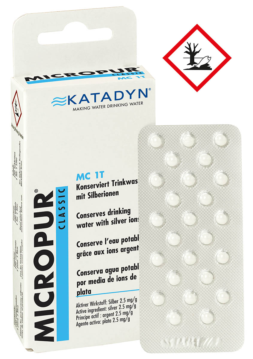 Katadyn, "Micropur MC 1T", 100 Tabletten