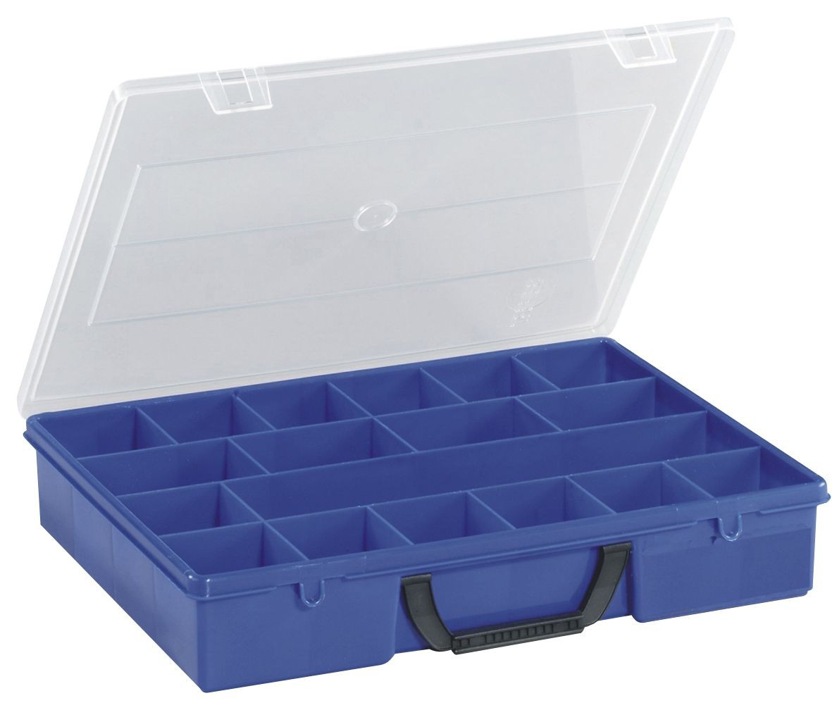 Kleinteilebox Kunststoff 18 Fächer