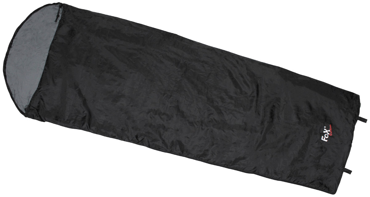 Schlafsack, "Extralight", schwarz
