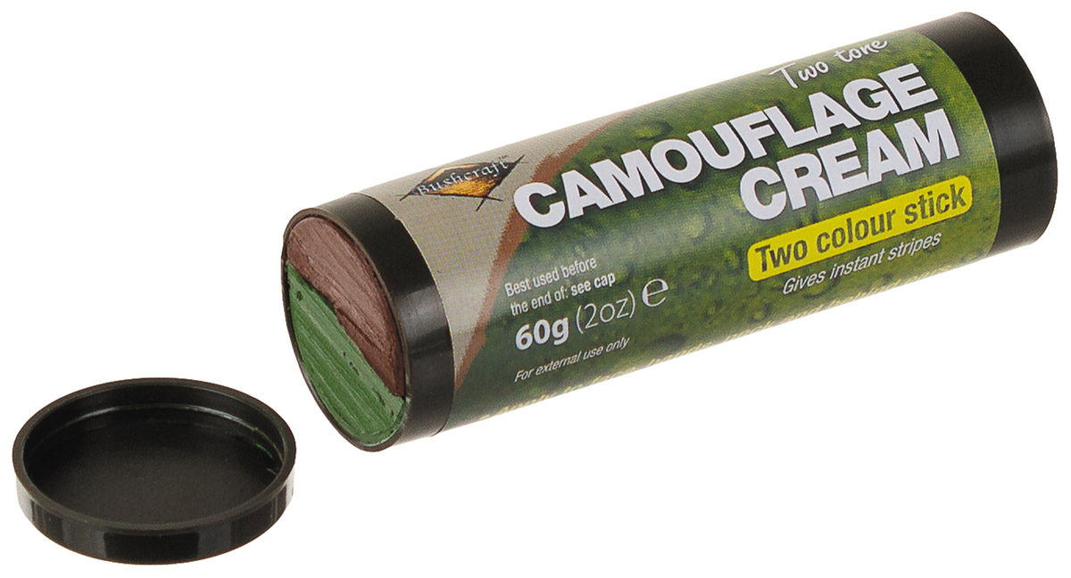 Brit. Tarnstift, braun-oliv, 2-farbig, 60 g