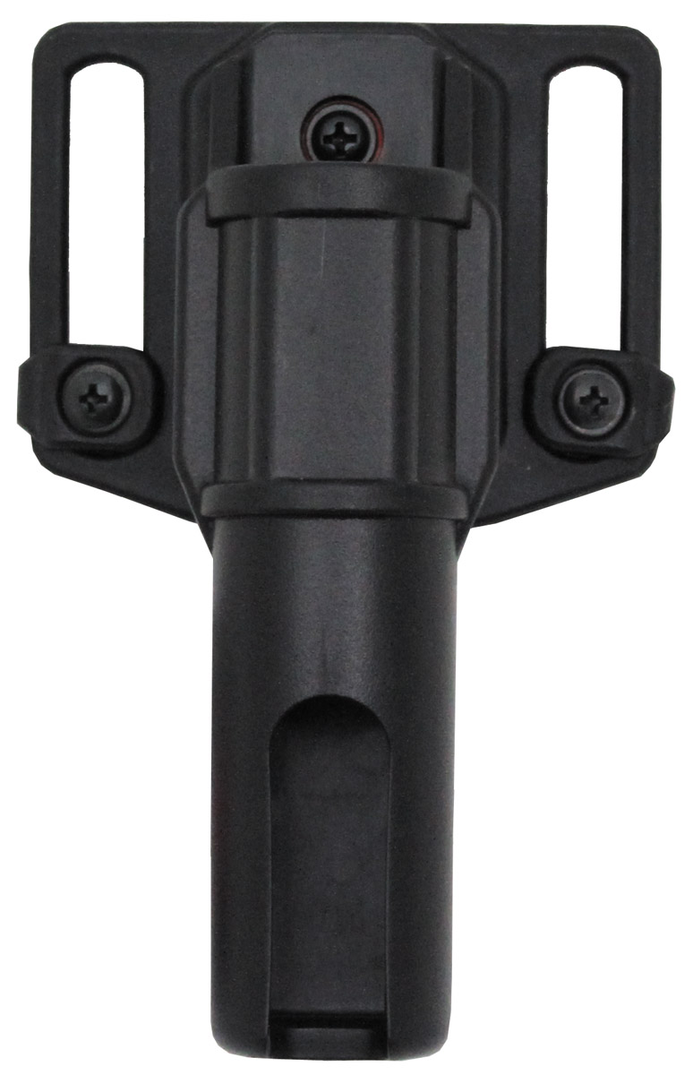 Schlagstockhalter, 12 cm, drehbar, schwarz