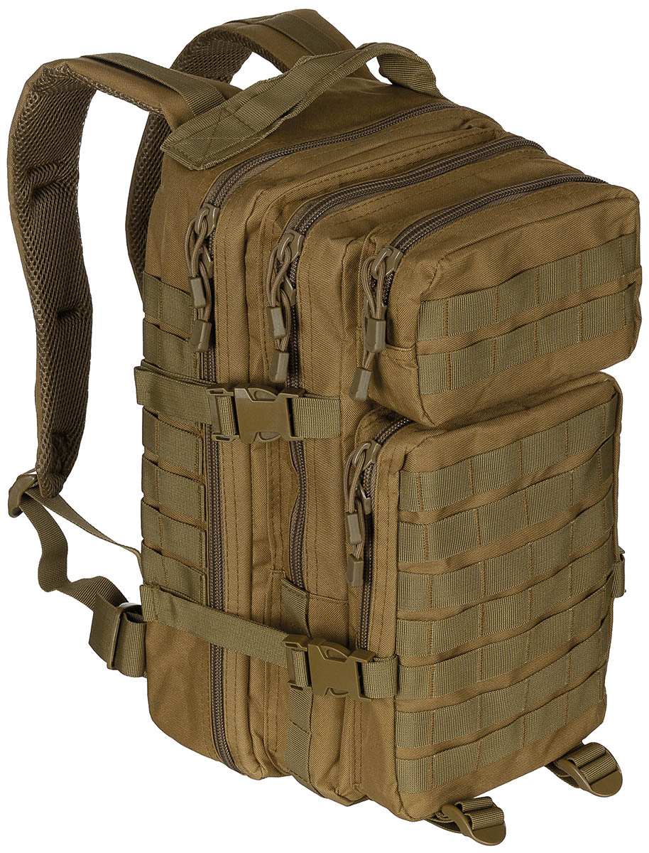 US Rucksack, Assault I, Basic, coyote tan