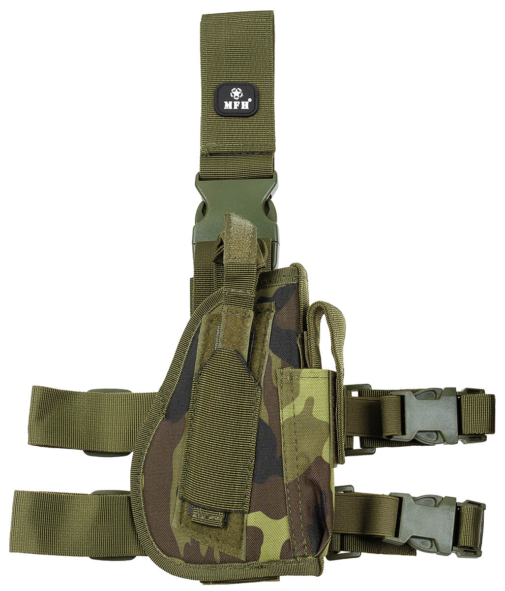 Pistolenbeinholster, rechts, M 95 CZ tarn