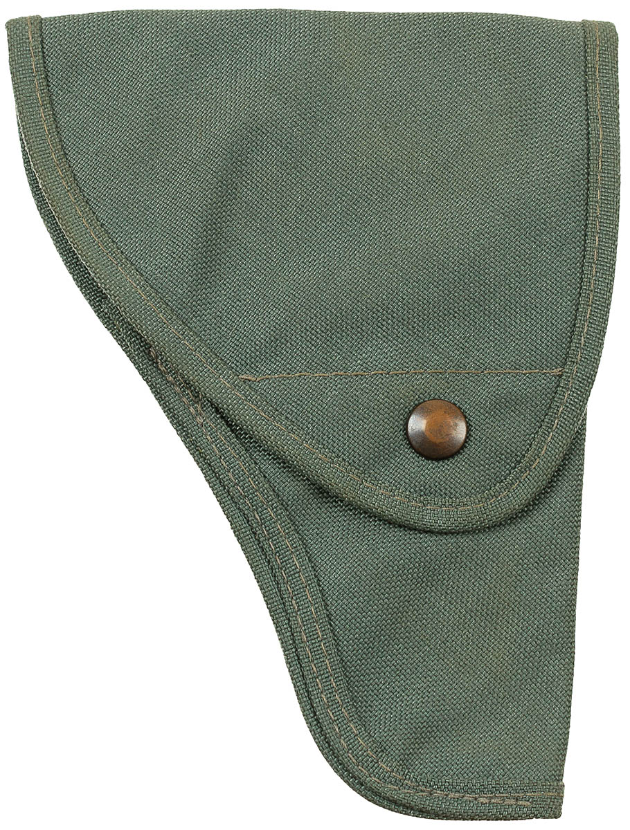 Ital. Pistolenholster, Canvas, Typ I, gebr.