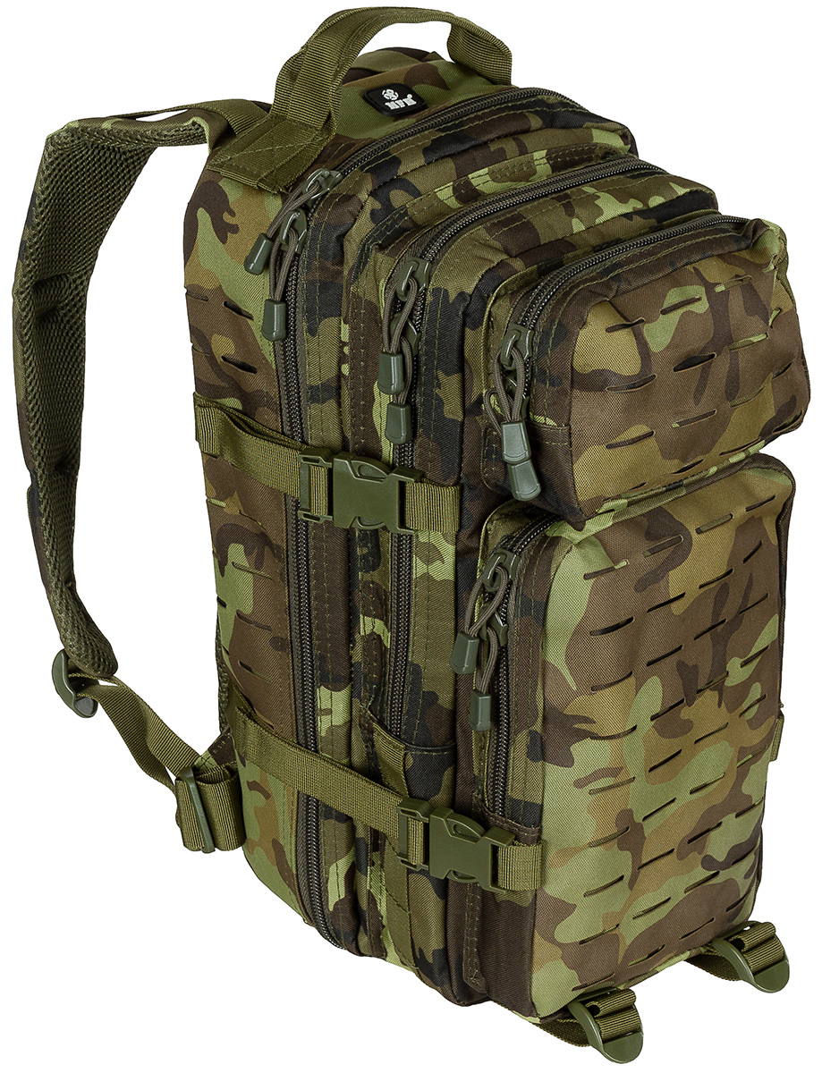 US Rucksack, Assault I, Laser, M 95 CZ tarn
