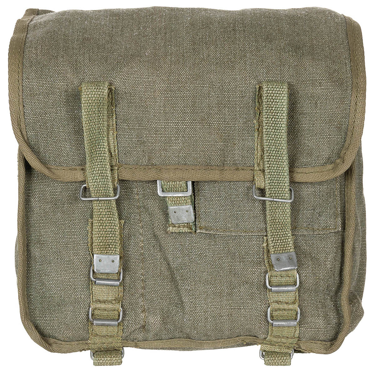 Pol. Brotbeutel, oliv, mit Gurt, neuw.