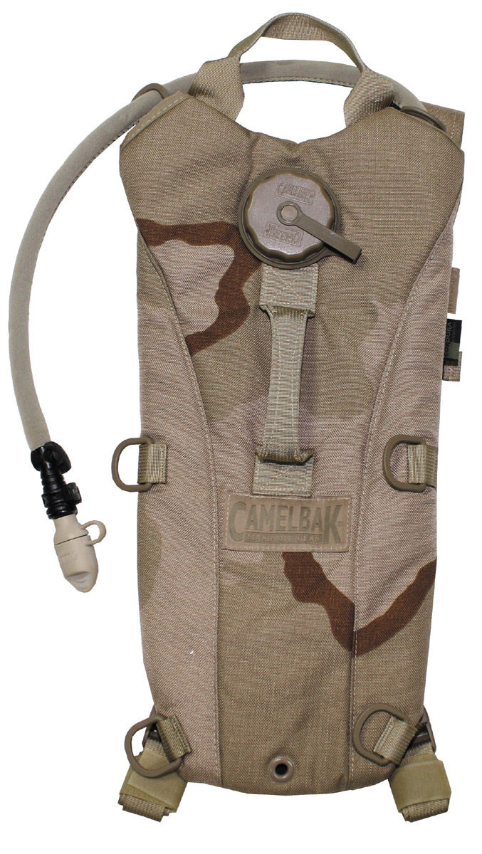 US Trinkrucksack, CAMELBAK, TPU-Beutel, 3 F. des., gebr.