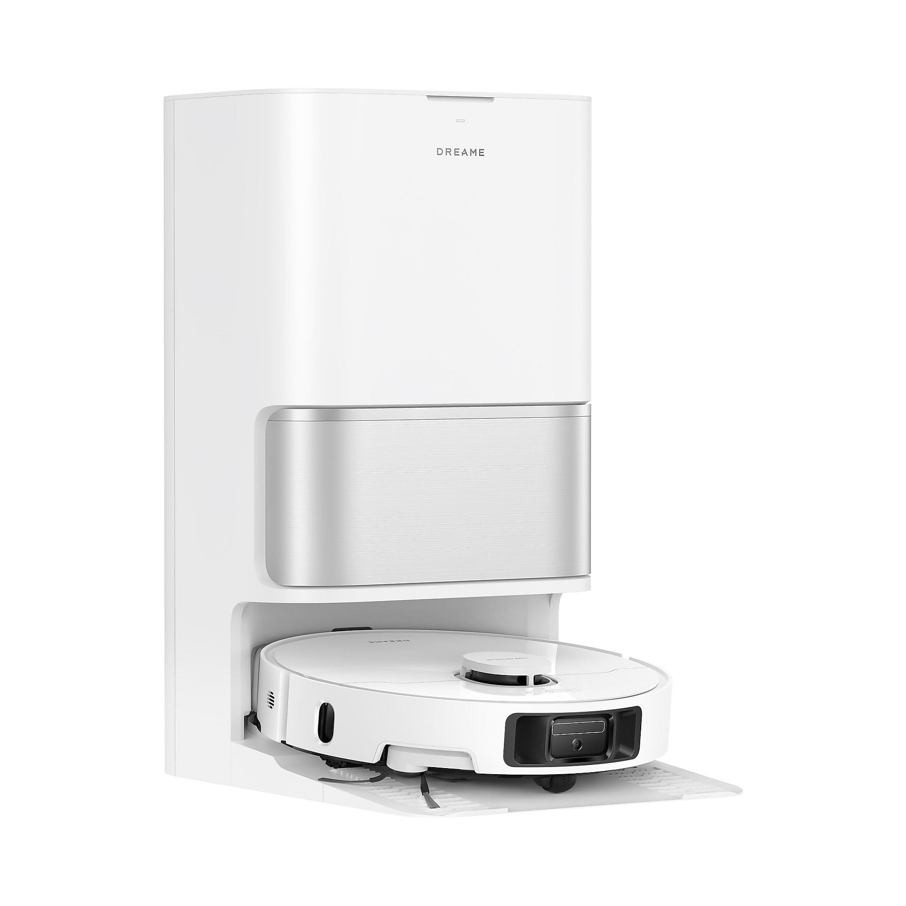 DREAME L10s Ultra Gen 3 Kit Saugroboter mit Wischfunktion mit einer Saugkraft von 25.000 Pa, Seitenbürste und Mopp ausfahrbar, selbstreinigende All-in-One-Dockingstation, Steuerung per App und Sprache