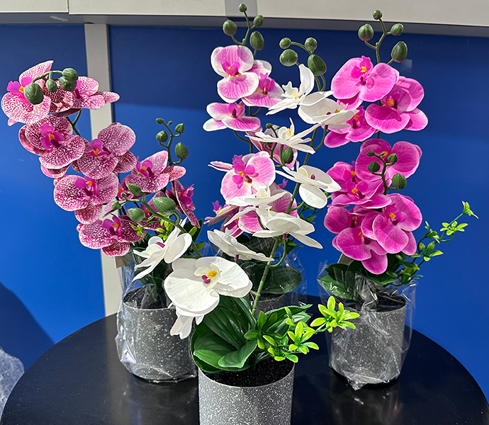 Künstliche Orchidee Blume ca. 47cm Pflanze 1 Stück