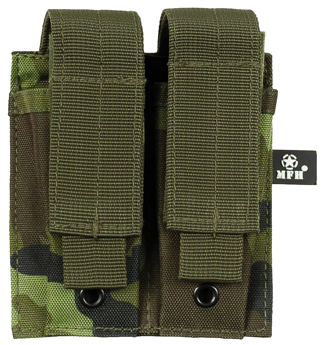 Magazintasche, 2-fach, klein, MOLLE, M 95 CZ tarn