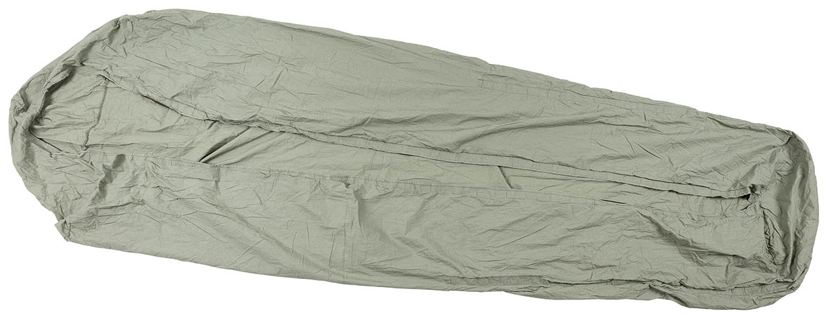 Holl. Schlafsackfutter, oliv, gebr.