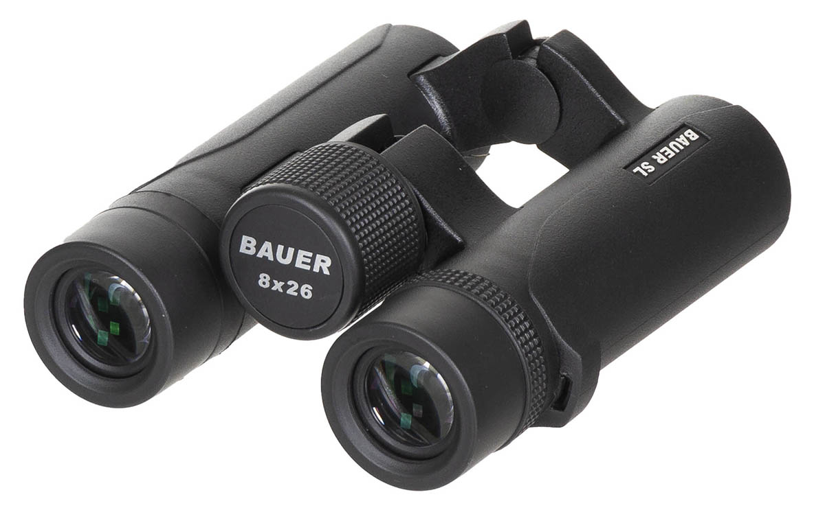 BAUER Fernglas, Outdoor SL, 8 x 26, wasserdicht, schwarz