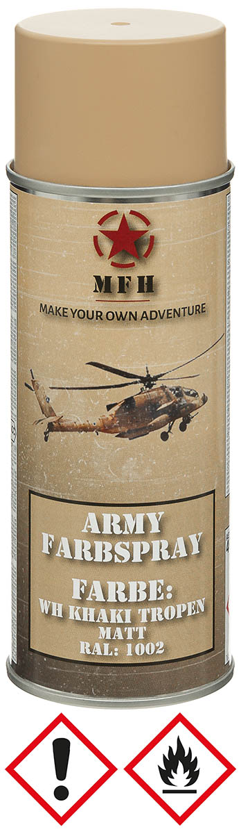 Army Farbspray, WH KHAKI TROPEN, matt, 400 ml