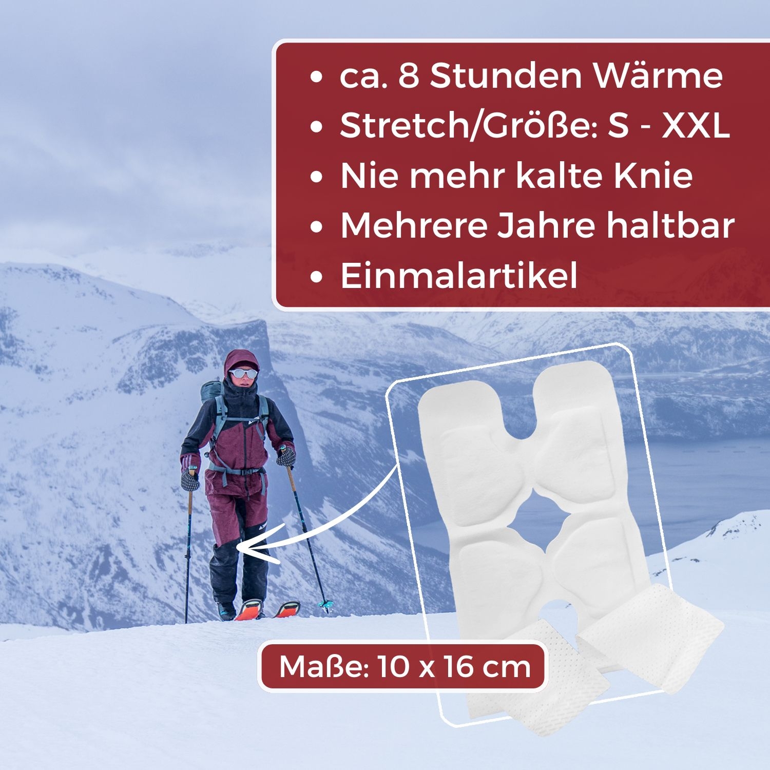 Kniewärmer Thermopad S - XL
