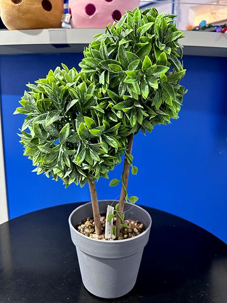 Künstlicher Baum Doppelkugel ca. 44cm Pflanze 1 Stück