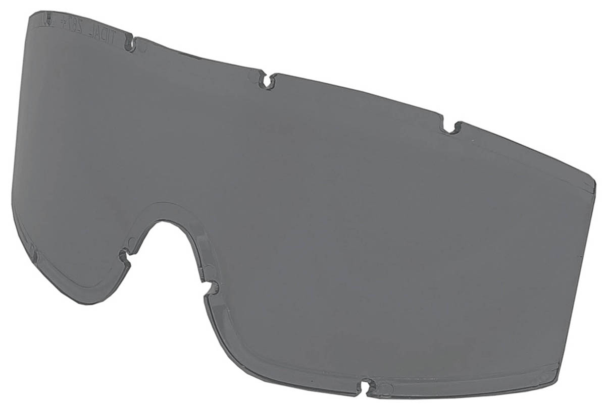 Ersatzscheibe, smoke, für Tacticalbrille, KHS