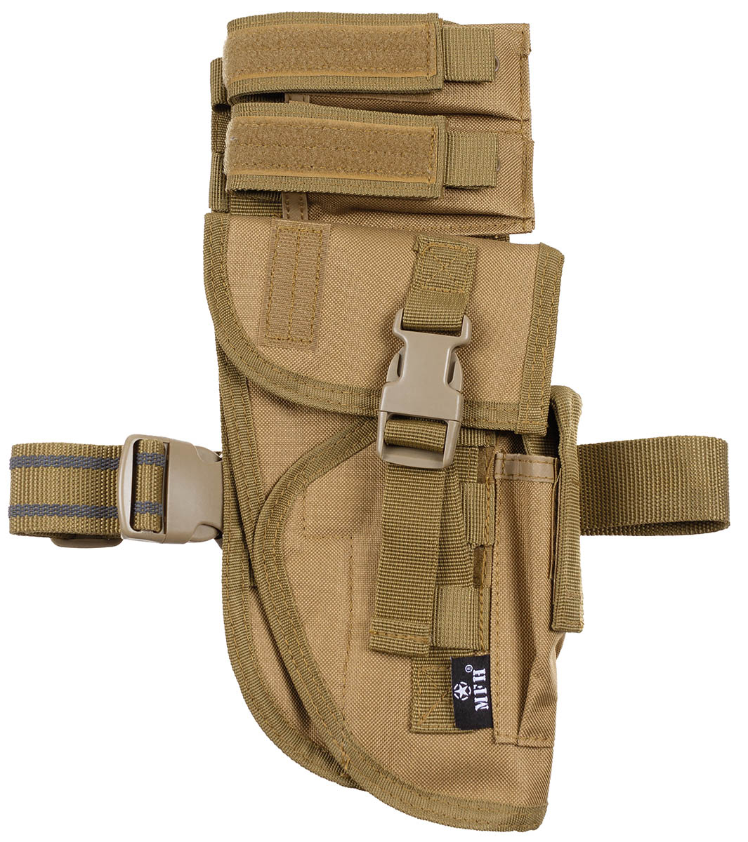 Pistolenbeinholster, coyote, Tactical, rechts