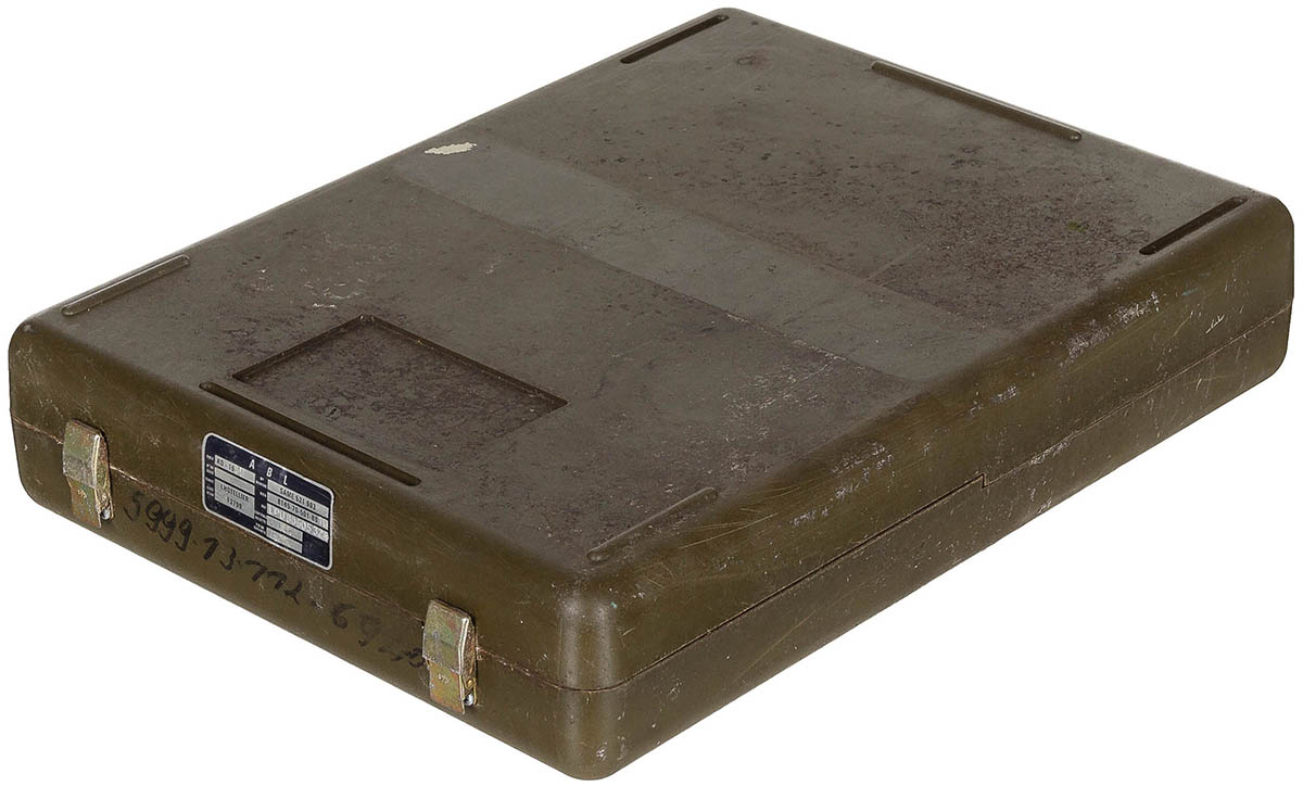 Belg. Transportbox, gebr., Kunststoff, 40 x 30 x 8 cm