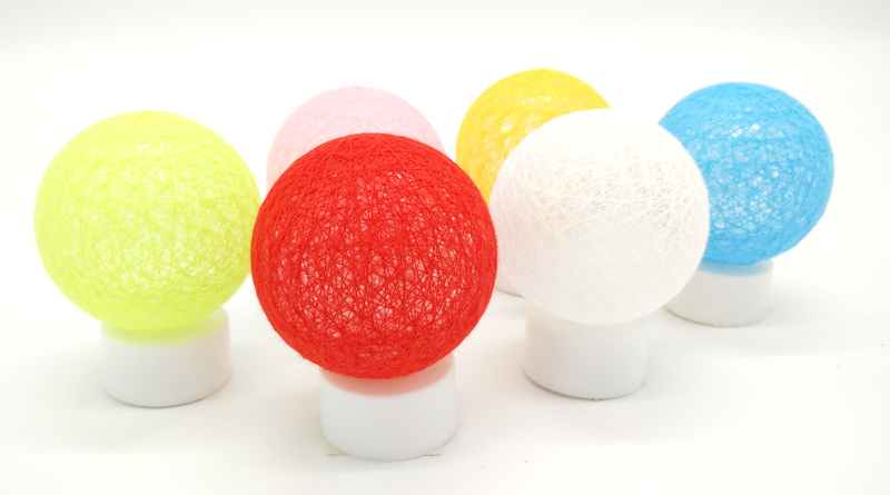 LED Lichtdeko Rattan Ball