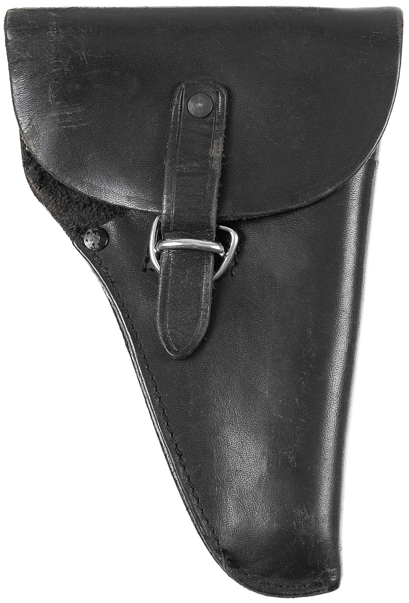 Ital. Pistolenholster, Leder, für Beretta, Typ II, gebr.